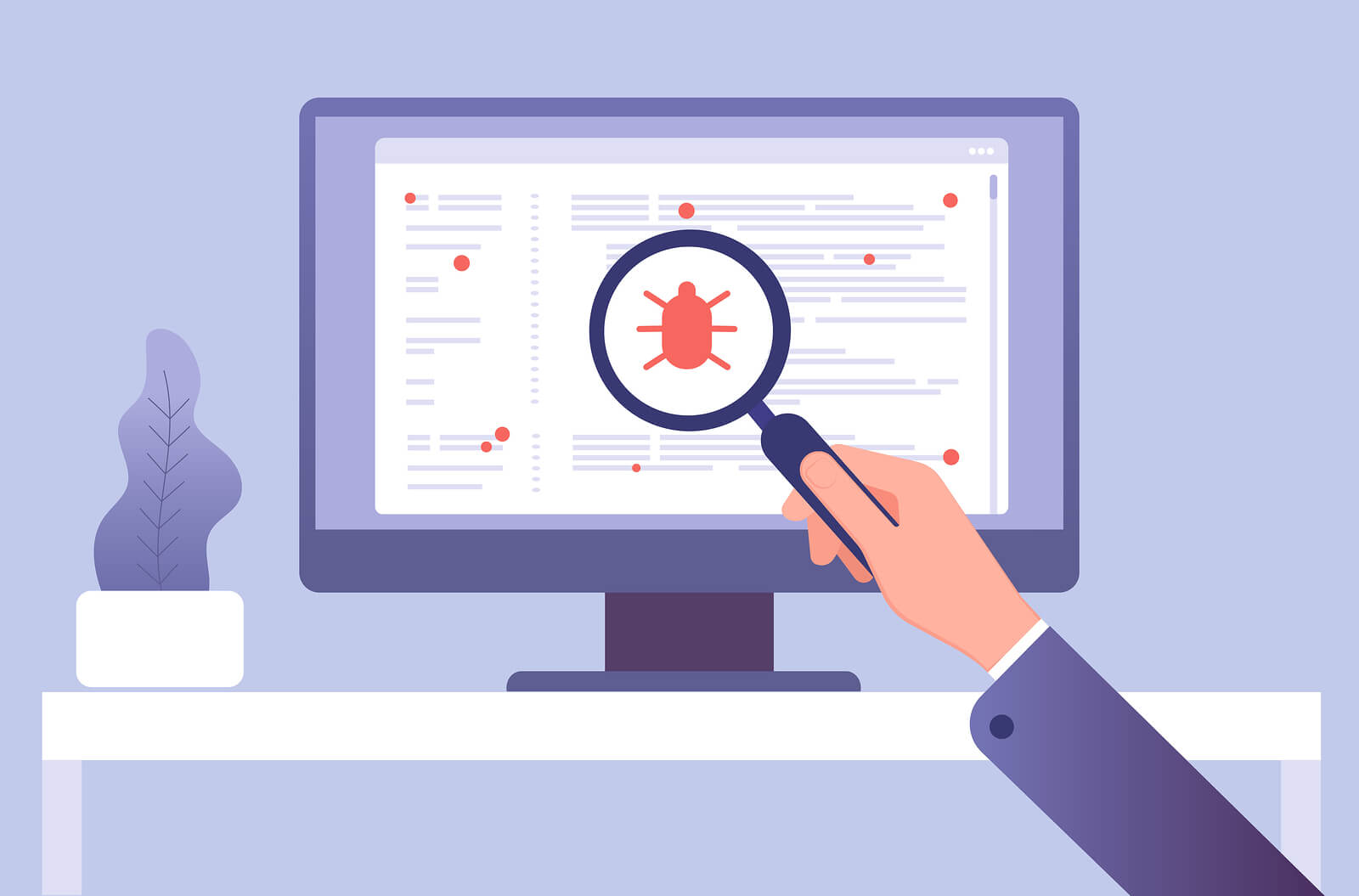 Imagem de capa: Bugs em sistema, o que fazer?